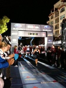Jen Ironman Finish